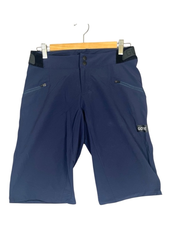 Gorewear Pants - Gore Wear Fernflow Mountain Bike Short Women Small 4/6 Dark Blue Bermuda Stretch